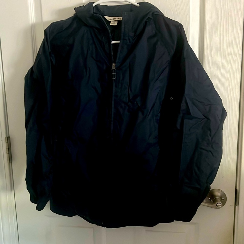 Navy Blue raincoat in great condition